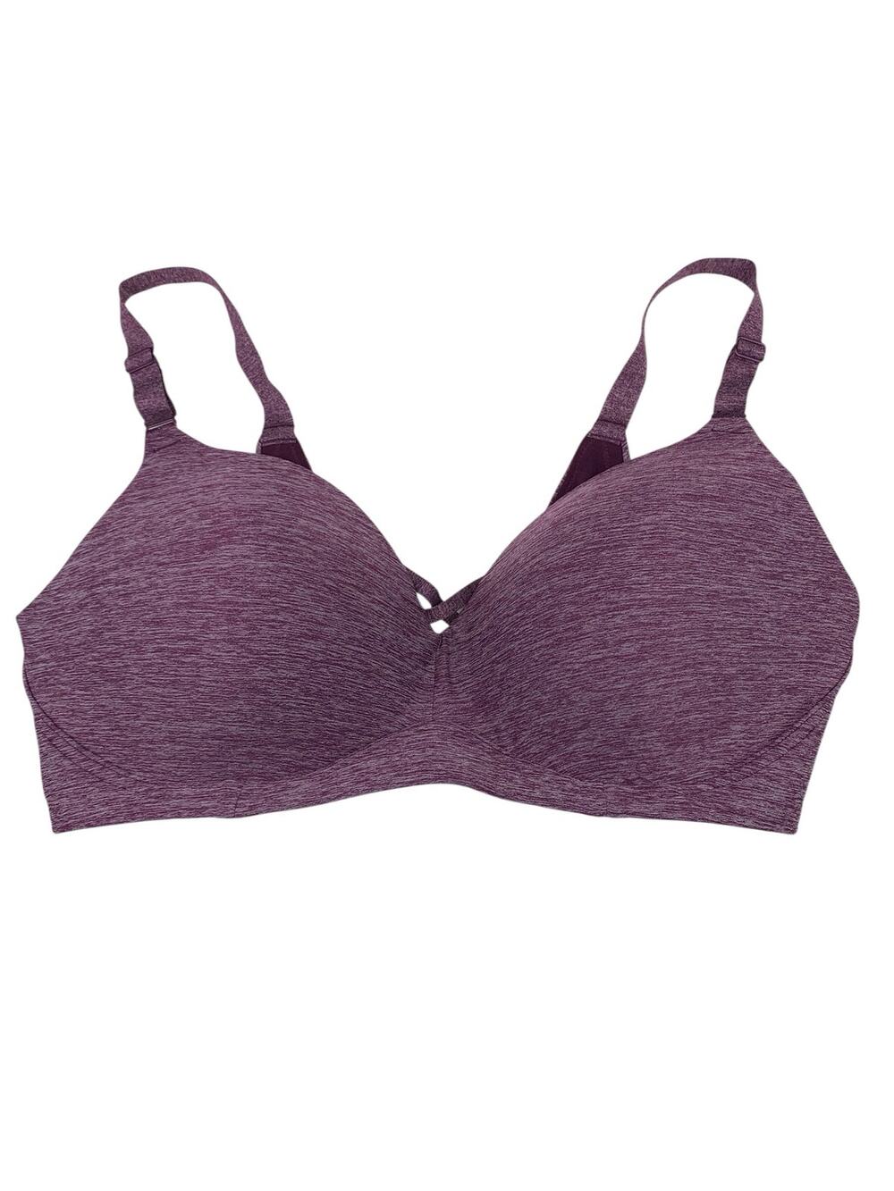 Torrid Dream Wire Free Push Up Bra Purple Size 40DDD